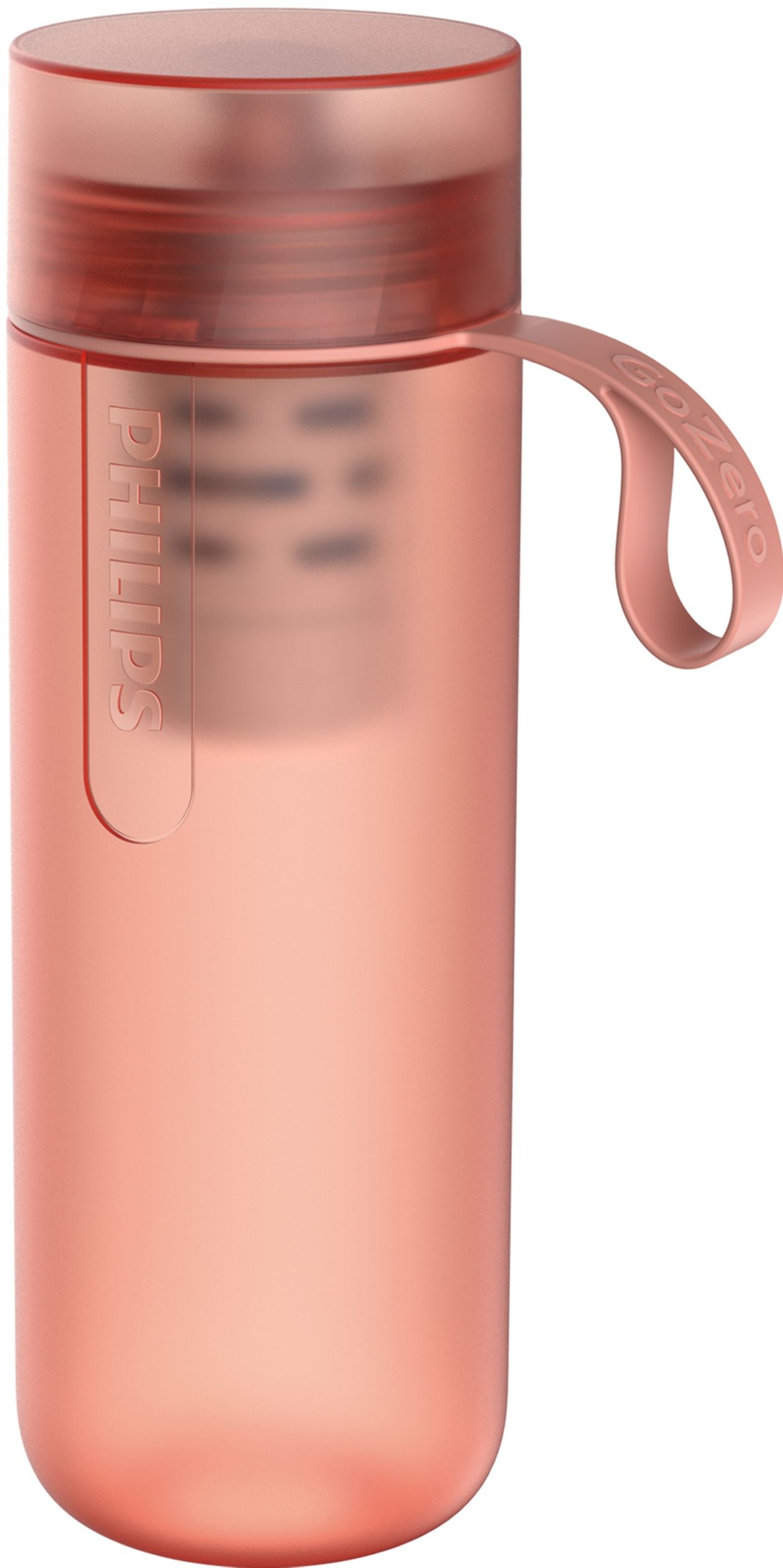 Philips AWP2712 Botella Filtro de Agua Go Zero Active, Diseño chulo, ligera  pero no elimina tota 