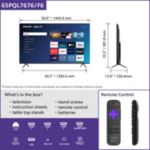 Elegant Smart TV with a vivid display