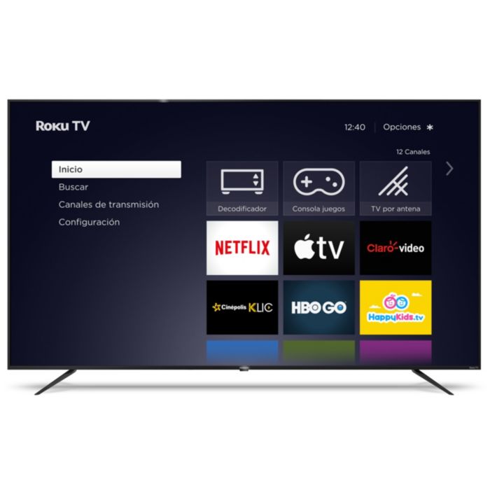 Más que un Smart TV, un Roku TV.