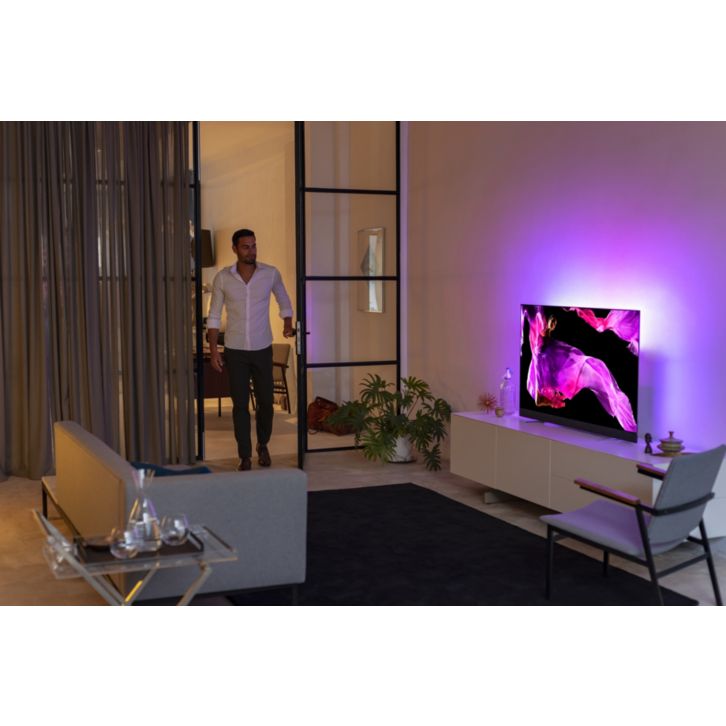 OLED+ 4K TV sound by Bowers & Wilkins