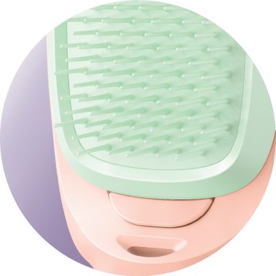顺滑梳齿垫，梳理秀发方便