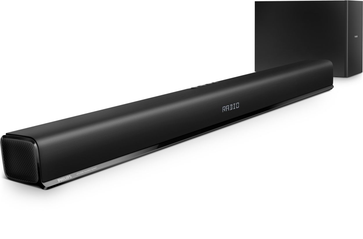 Philips soundbar with cheap fm radio