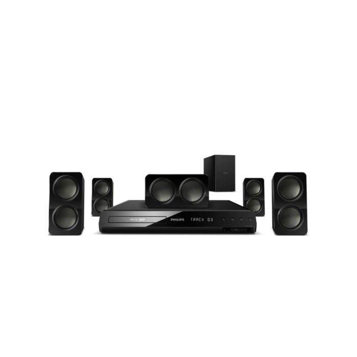 Powerful surround sound