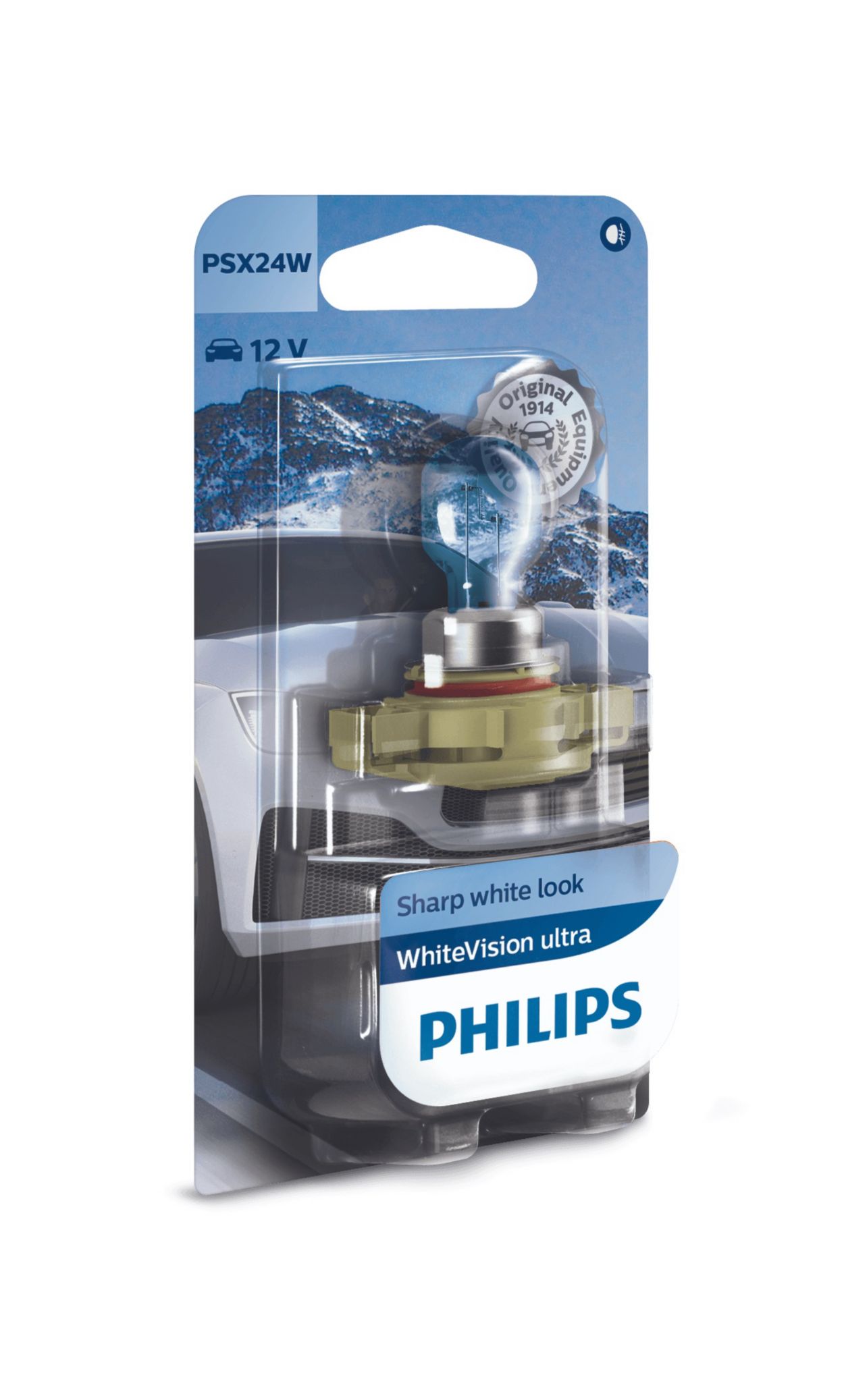 Set lámparas Philips WhiteVision Ultra H7