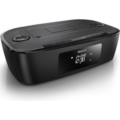 Wake up to your iPhone/iPod music or DAB radio