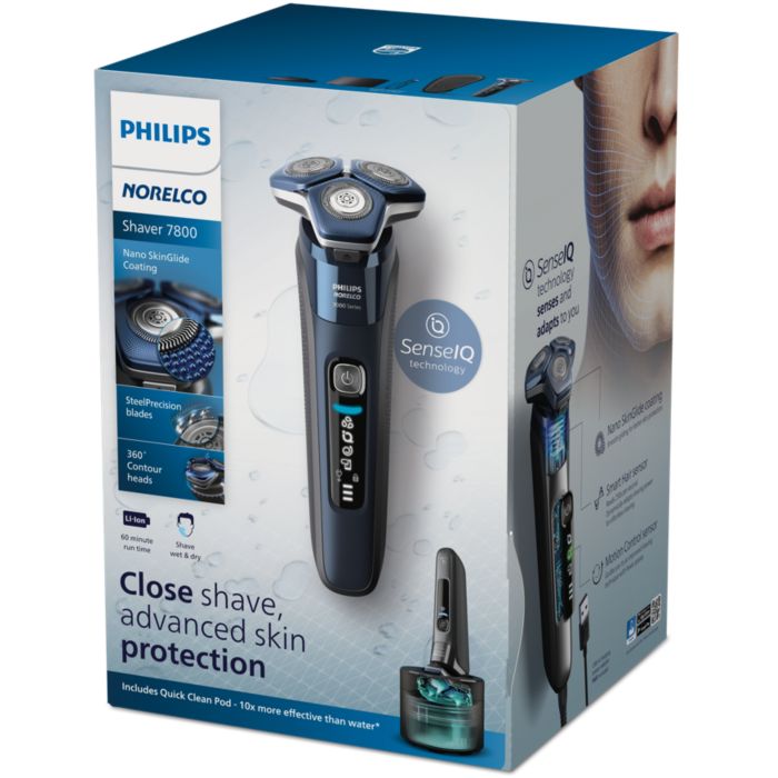 Shaver series 7000 Wet & Dry electric shaver S7885/85 | Norelco