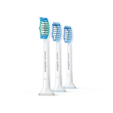 HX6013/59 Philips Sonicare SimplyClean & Sensitive Têtes de brosse à dents standard