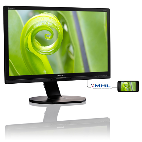 241P6EPJEB/00  Brilliance 241P6EPJEB LCD monitor with SoftBlue Technology