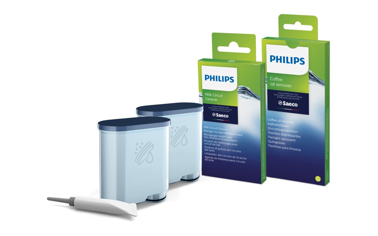 Kit d'entretien machine à café pour Philips Saeco - filtres