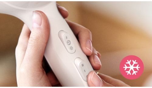 Aire frío que fija el peinado