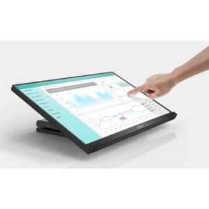 Brilliant interactive display with SmoothTouch