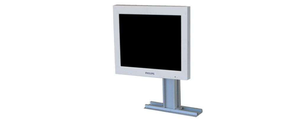 Philips Single Remote Flat Screen Display: Countertop Mounting Kit