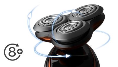 Glave se savijaju u 8 različitih smjerova za vrhunske rezultate