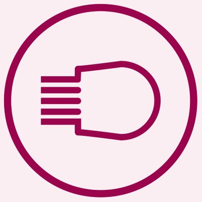 Brosse de nettoyage pour un nettoyage facile