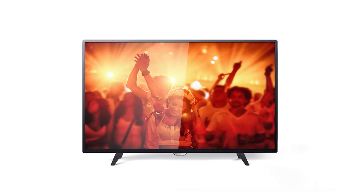 Smukły telewizor LED Full HD