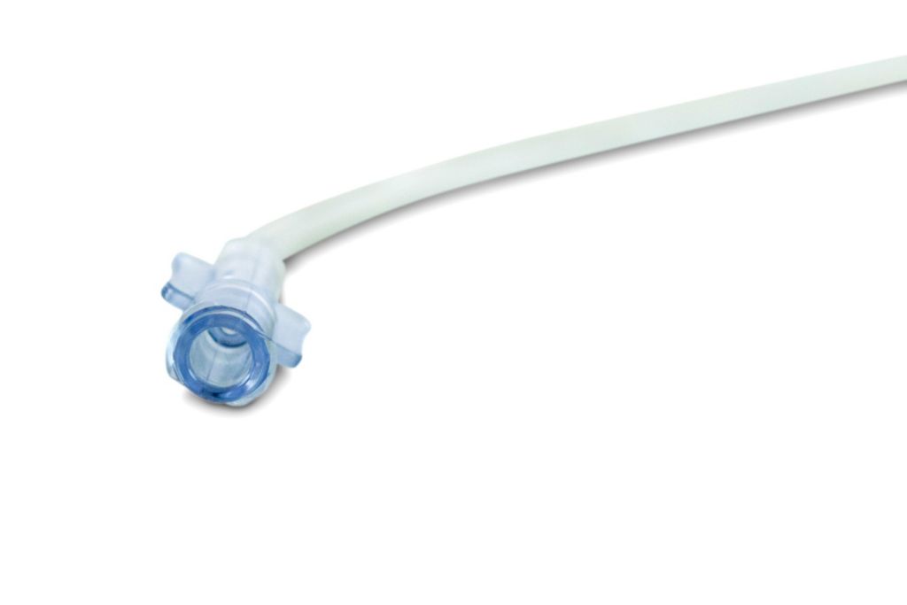 Disposable cannula connector detail 