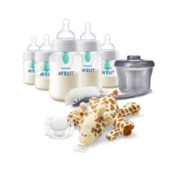 Natural All-in-One Gift Set with Snuggle giraffe SCD205/08 | Avent