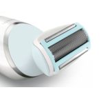 Glides smoothly for a skin-friendly shave