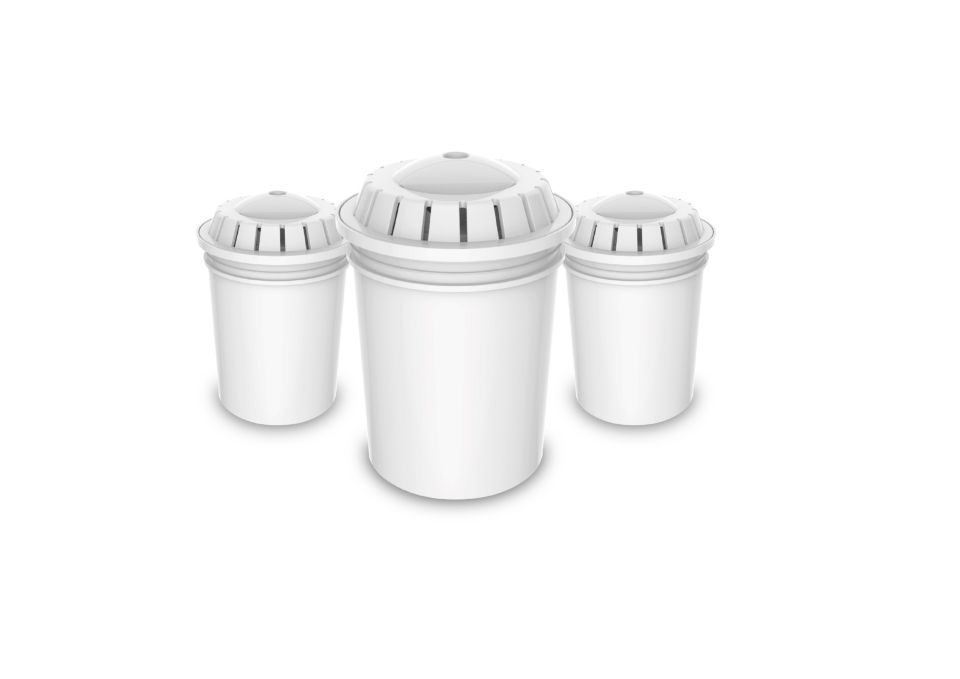 Philips 3 Cartouches de rechange pour Carafe filtrante PHILIPS AWP201 -  Microfiltration calcaire, chlore, plomb et pesticides. : : Cuisine  et Maison