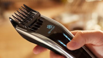 60 Längeneinstellungen mit motorisierten Tasten