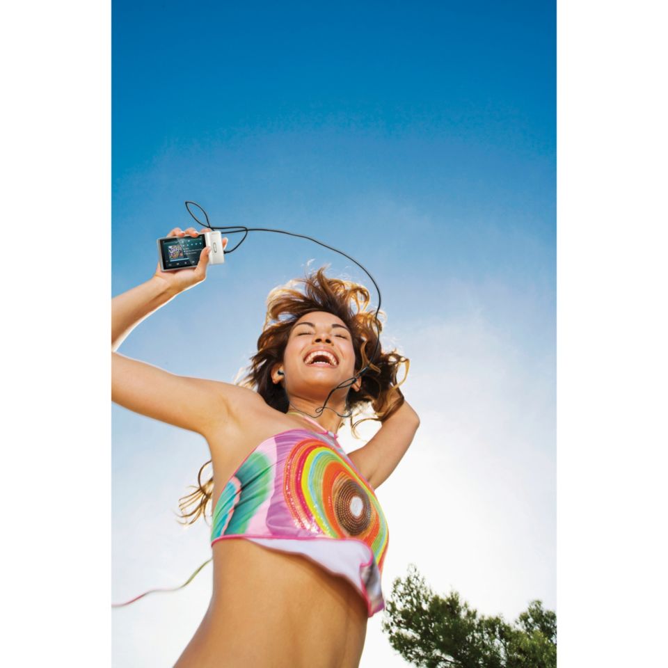Accu voor MP3-/MP4-Player Philips SA2MUS16S/02, 3,7V, Li-Polymer