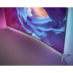 Zaobljen LED-televizor 4K z Android TV