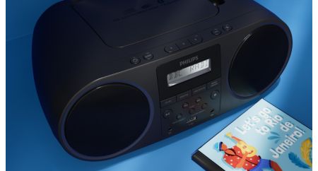 Taşınabilir boombox tipi CD çalar