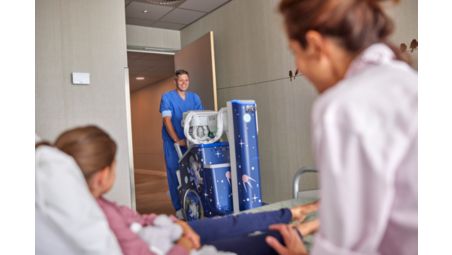 Enhanced patient comfort with pediatric friendly system graphics