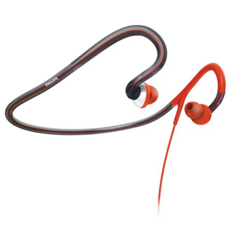 SHQ4000/10 ActionFit Auriculares deportivos con cinta para el cuello