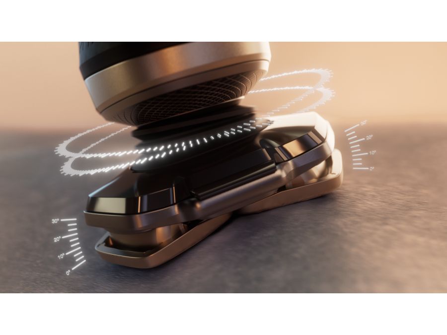 Prispôsobí sa každému obrysu vďaka systému Ultraflex Suspension