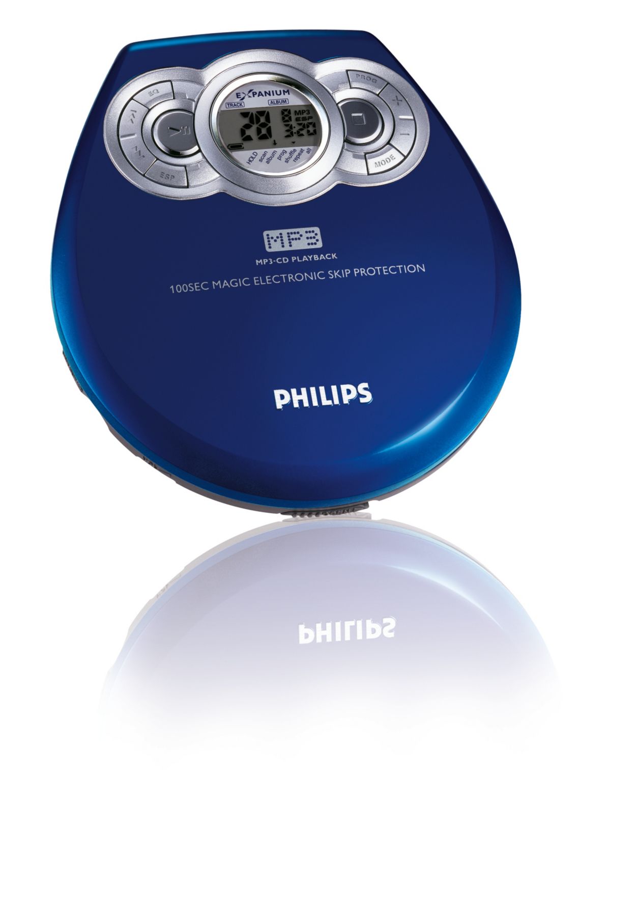 Портативный MP3-CD плеер EXP2301/00 | Philips