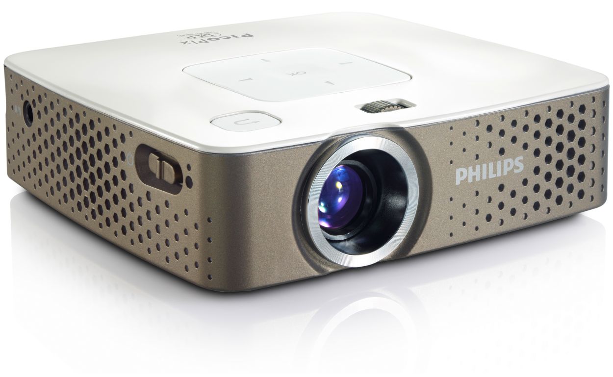 Probamos el Picoproyector Philips PicoPix 1430, minicine en el bolsillo