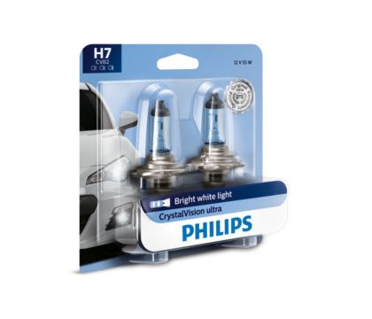 Lámpara Philips Halógena H7 Crystal Vision 12V 55W