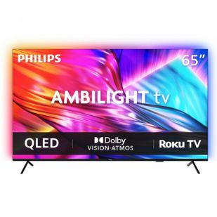 7985 Series Ambilight TV 65 inch AMBILIGHT TV QLED UHD Roku TV