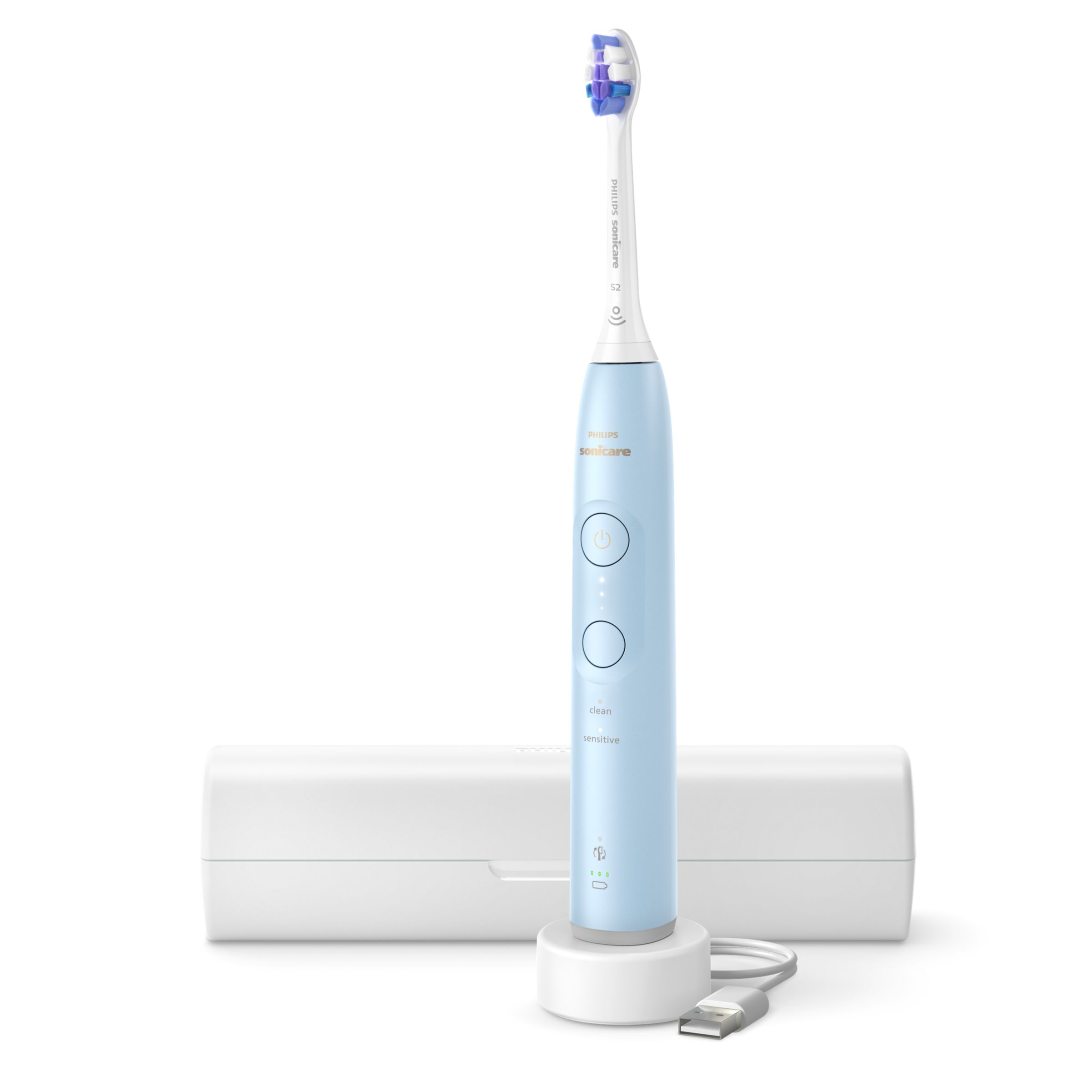 Sonicare Philips 6100 - Nabíjecí Sonický Zubní Kartáček - HX7406/02