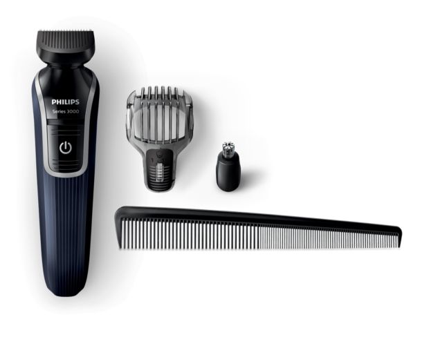 Multigroom series 3000 3-in-1 Beard and Detail trimmer