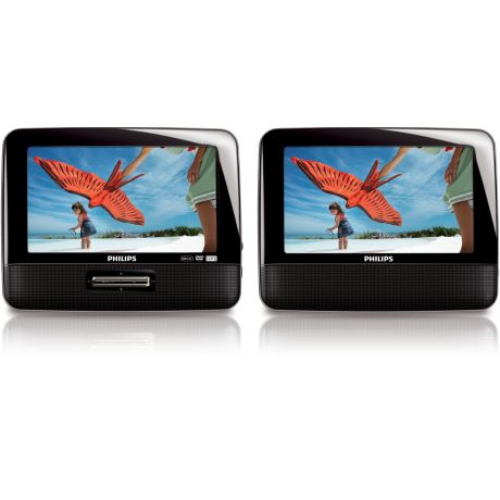 PET7402D/12  Lecteur DVD portable