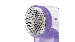 14€02 sur Philips gc027/00 rasoir anti-bouloche électrique batterie  rechargeable via câble usb avec petite brosse de nettoyage lilas - Fer à  repasser - Achat & prix