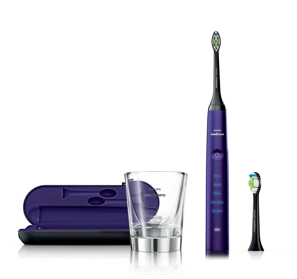 Evaluatie dans Infrarood DiamondClean Amethyst Edition Sonic electric toothbrush - Dispense  HX9382/74 | Sonicare