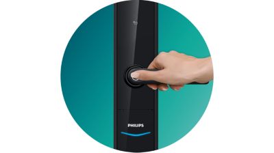 Desbloqueá con solo sujetar el mango