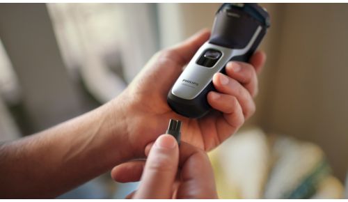 60 minuten draadloos scheren na 1 uur opladen