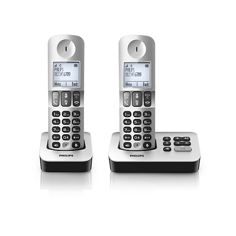 D5052B/22  Draadloze telefoon met antwoordapparaat