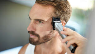 Extra-wide hair trimmer for quick trims, haircuts and fades