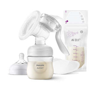 Avent Manual breast pump for comfortable expressing