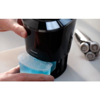 SmartClean-System hält Ihren Rasierer wie neu