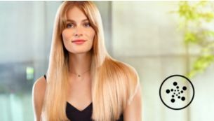 Система ионизации для гладких блестящих волос без спутывания
