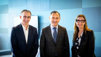 Roy, Nader and Julia portrait