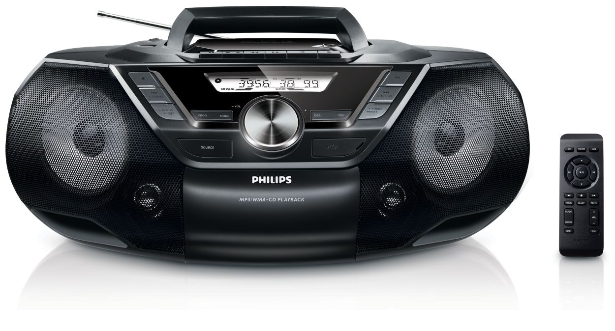 Магнитола с CD AZ3856/12 | Philips