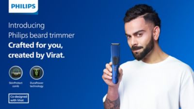 Philips limited edition beard trimmer co-designed by Virat Kohli