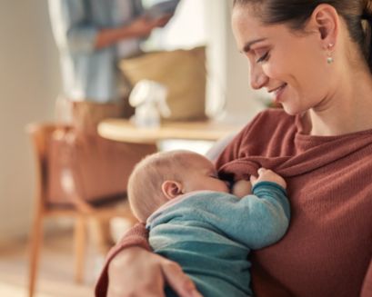 La tecnología Natural Motion imita los movimientos de succión del bebé